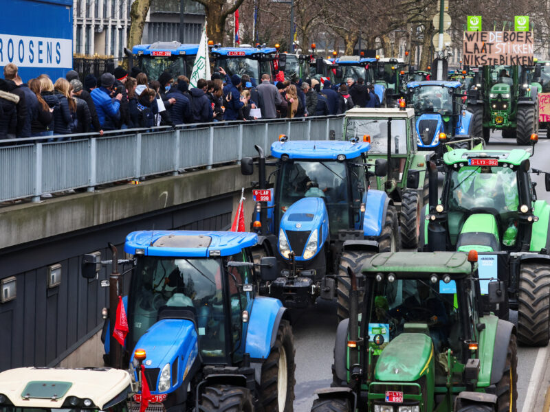 acuerdo UE-Mercosur agricultura protesta de agricultores europeos