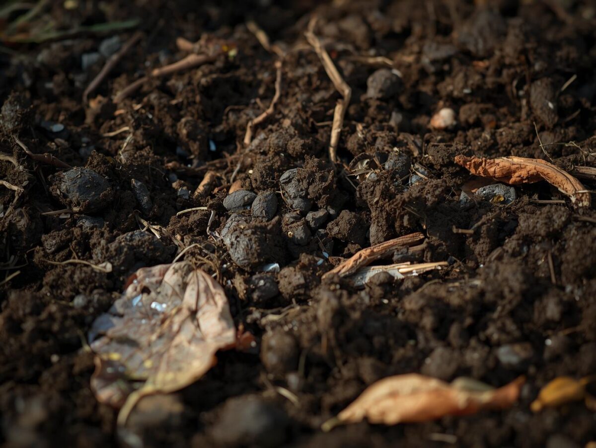 materia orgánica en el suelo