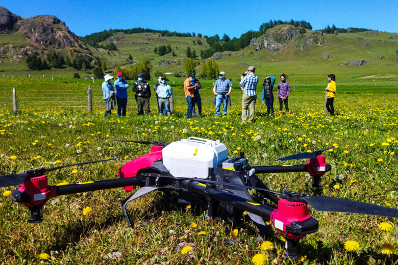 Innovación agrícola en Chile con uso de tecnología y agricultura de precisión.