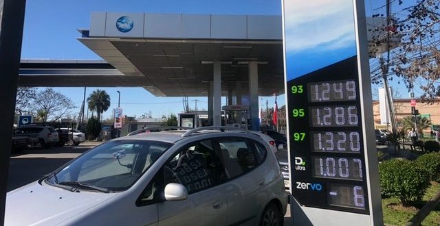 Crisis energética en Chile obliga ajuste del MEPCO: combustibles suben hasta $580 por presión global y límites fiscales.