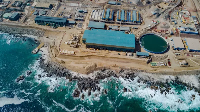 desalación en Chile agricultura