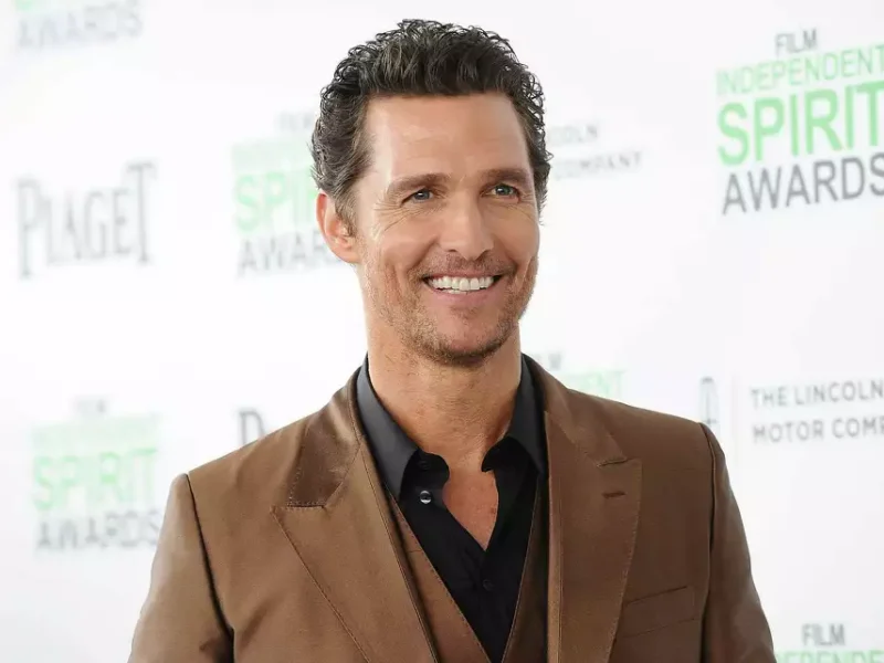 Matthew McConaughey tiene un rancho ganadero, y ahí es donde realmente quiere estar