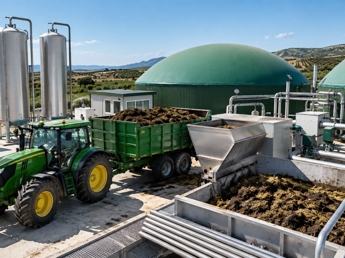 El residuo del aceite de oliva que durante décadas fue solo un problema, ahora mueve tractores en Andalucía